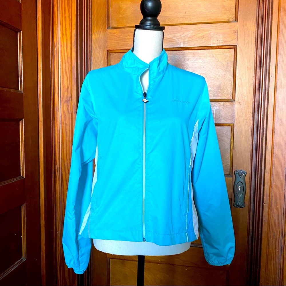 Lightweight New Balance full-zip windbreaker